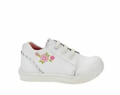 Deals 💯 Girls' Smart Step Infant & Toddler Flower First Walker 👟 Sneakers White ⭐