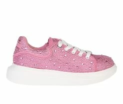 Wholesale 🔥 Girls' Vince Camuto Little Kid & Big Kid Savvy Fashion 👟 Sneakers Dark Pink ❤️