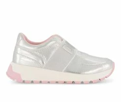Hot Sale โญ Girls' DKNY Little Kid & Big Kid Danni Empress ๐ Sneakers Silver ๐