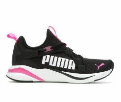 Cheap ๐คฉ Girls' Puma Big Kid Softride Rift Slip-On Running ๐ Shoes Blk/Pnk/Wht ๐คฉ