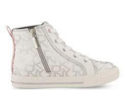 Promo ๐ฅ Girls' DKNY Little Kid & Big Kid Hannah Zerena ๐ Sneakers White Multi ๐งจ