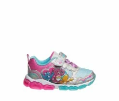 Cheap 💯 Girls' American Greeting Toddler & Little Kid Care Bears Power Of Love 👟 Sneakers Pinkk/Aqua 🔥