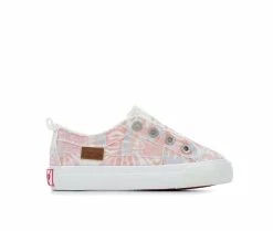 Deals ✨ Girls' Blowfish Malibu Toddler & Little Kid Infant Play Slip-On 👟 Sneakers Boho Tie Dye 👏