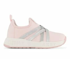 Brand new 👏 Girls' DKNY Toddler Maddie X Slip On 👟 Sneakers Blush ✔️