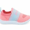 Budget 🎉 Girls' OshKosh B'gosh Toddler & Little Kid Powell Slip On 👟 Sneakers Coral 🤩