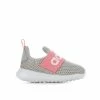 New ❤️ Girls' Adidas Toddler Lite Racer Adapt 4.0 Sustainable Running 👟 Shoes Grey/Grey/Pop 🧨