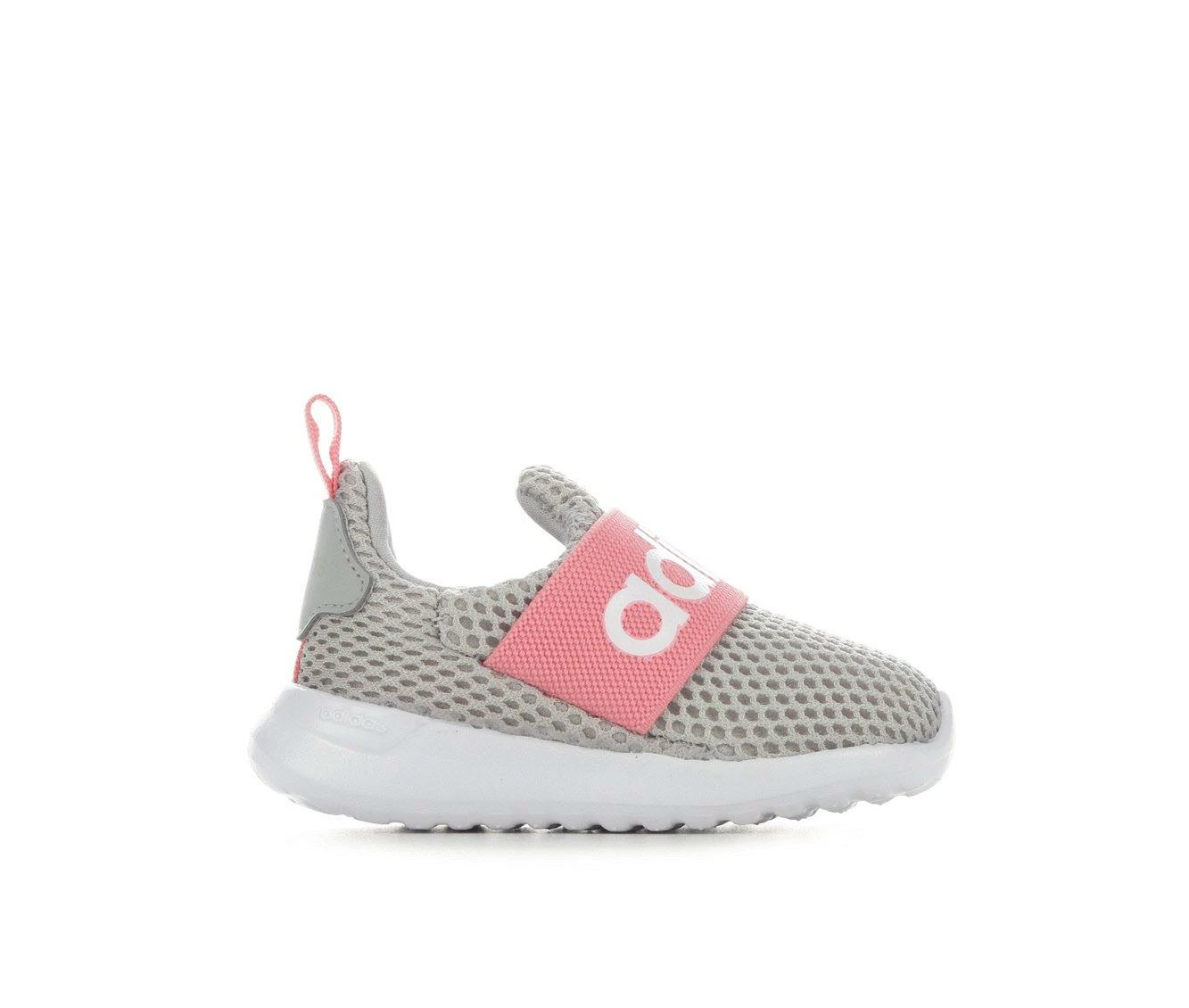 New โค๏ธ Girls' Adidas Toddler Lite Racer Adapt 4.0 Sustainable Running ๐ Shoes Grey/Grey/Pop ๐งจ