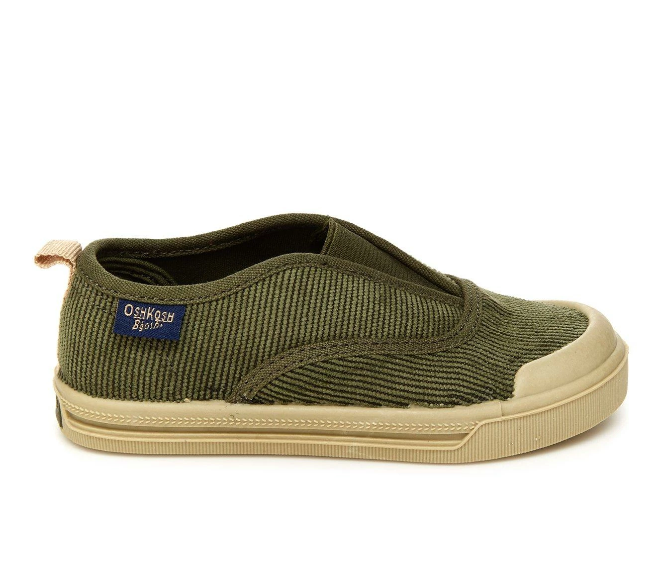 Cheap ๐ Kids' OshKosh B'gosh Toddler & Little Kid Fishar Slip-On ๐ Sneakers Olive ๐ - Image 2
