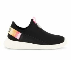 Cheapest โค๏ธ Girls' DKNY Little Kid & Big Kid Allie Viv ๐ Sneakers Black/Multi ๐