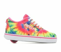 Coupon ๐คฉ Girls' Heelys Little Kid & Big Kid Pro 20 Print Wheeled ๐ Sneakers NeonPnk/Tie Dye ๐งจ