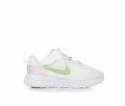 Wholesale 👏 Kids' Nike Toddler Revolution 6 Special Edition Sustainable Running 👟 Shoes Wht/Pink/Dew ⌛