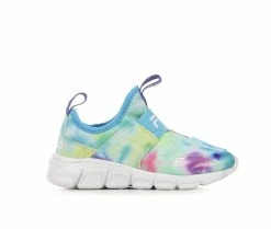 Coupon โ๏ธ Girls' Fila Toddler Landbuzzer Running ๐ Shoes TieDye/Grn/Blu ๐