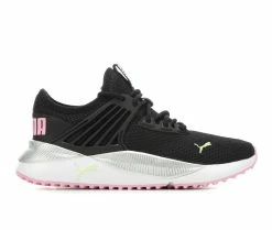 Cheap ๐ Girls' Puma Big Kid Pacer Future 2.0 Junior Running ๐ Shoes Bk/Pink/Wh/Lime ๐
