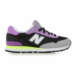 Wholesale ⭐ Girls' New Balance Little Kid 515 PC515WH1 Running 👟 Shoes Blk/Helio/Purp 🎁