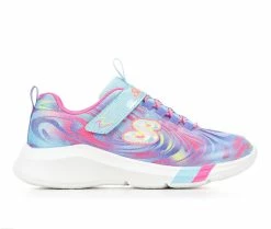 Buy ๐ฏ Girls' Skechers Little Kid & Big Kid Dreamy Lites Wide Running ๐ Shoes Blue Marble ๐