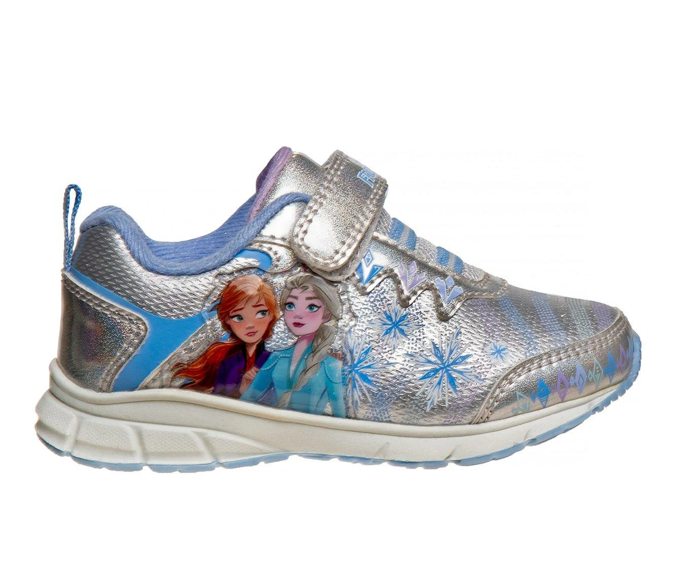 Coupon ๐ฅ Girls' Disney Toddler & Little Kid CH87377C Frozen II Light-Up ๐ Sneakers Silver/Blue ๐