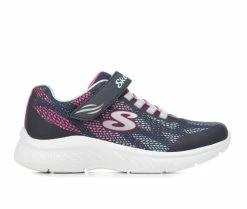 Coupon ๐ Girls' Skechers Little Kid & Big Kid Microspec Plus Running ๐ Shoes Navy/Multi ๐
