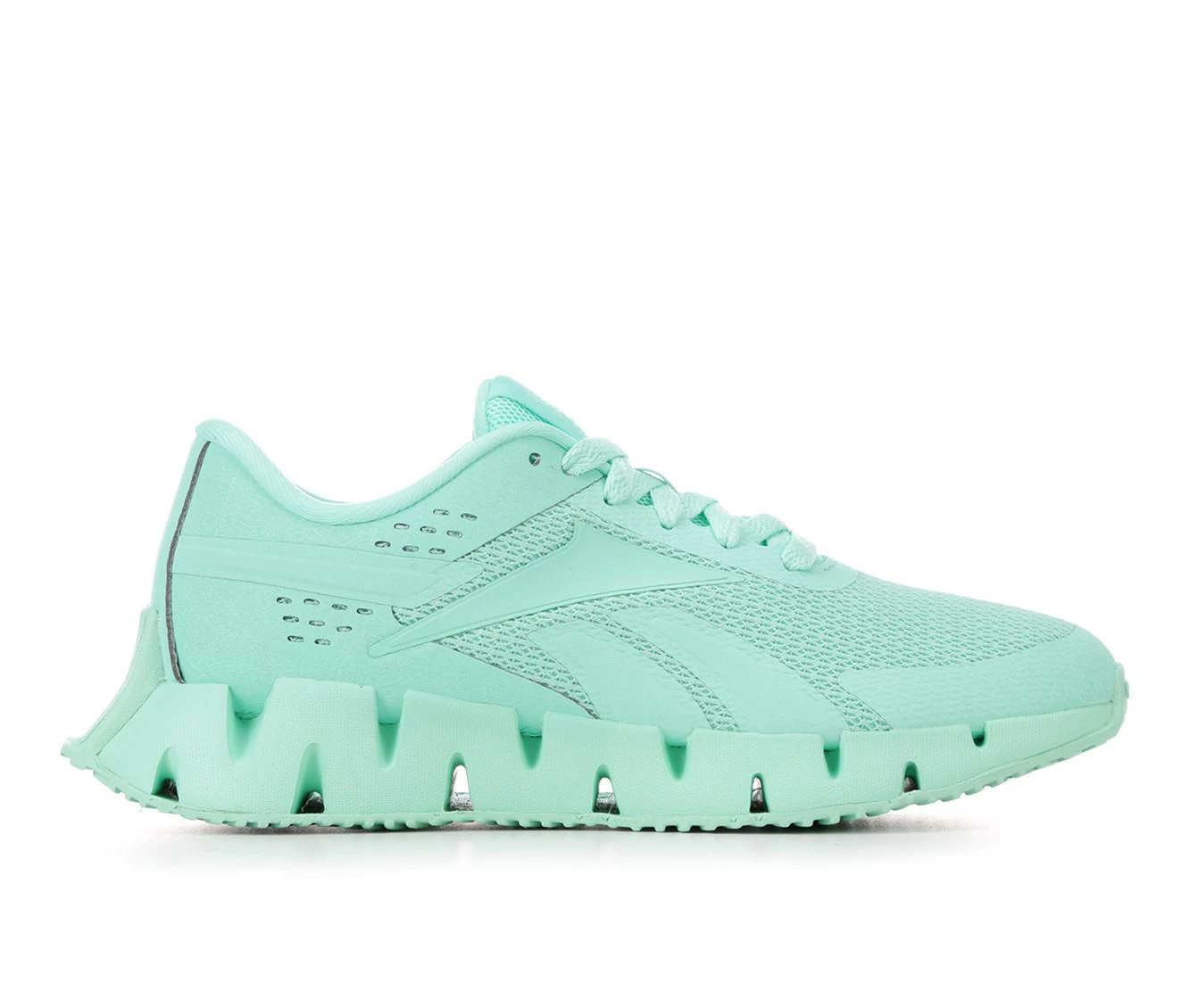 Best Sale 🥰 Girls' Reebok Big Kid Zig Dynamica 2.0 Running 👟 Shoes Mint/Mint 🌟 - Image 2