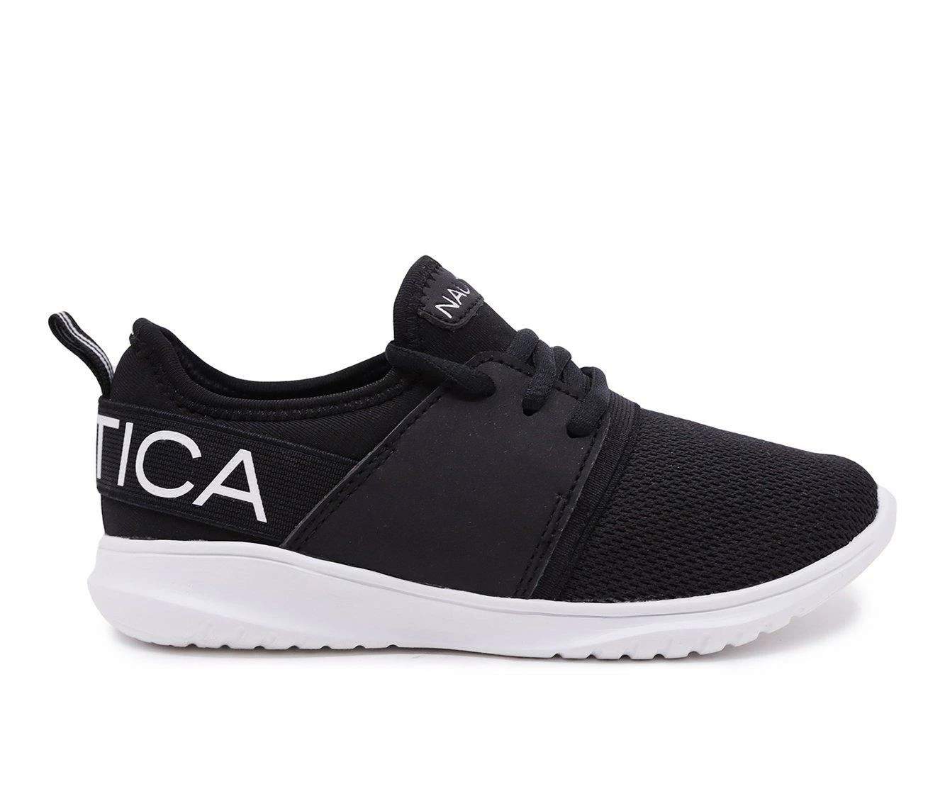 Deals ๐ฅ Girls' Nautica Little Kid & Big Kid Kappil ๐ Sneakers Black/White ๐ฏ - Image 2