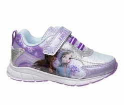 New ๐ Girls' Disney Toddler & Little Kid CH87498C Frozen II ๐ Sneakers Purple ๐งจ
