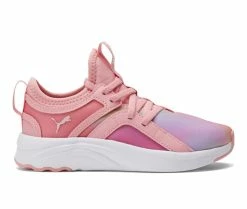 Top 10 🥰 Girls' Puma Little Kid & Big Kid Softride Sophia Prismatic AC Running 👟 Shoes Peony/Pink/Wht ✨