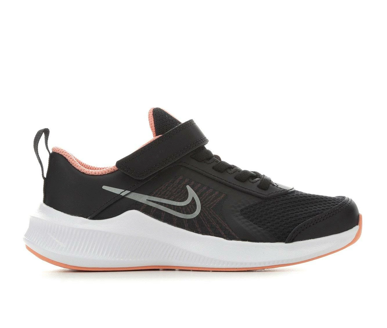 Cheapest ๐งจ Girls' Nike Little Kid Downshifter 11 Running ๐ Shoes Black/Peach/Wht ๐ - Image 2