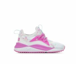 Outlet ✨ Girls' Puma Toddler Pacer Future Allure Running 👟 Shoes Wht/Pnk/Bubble ✔️