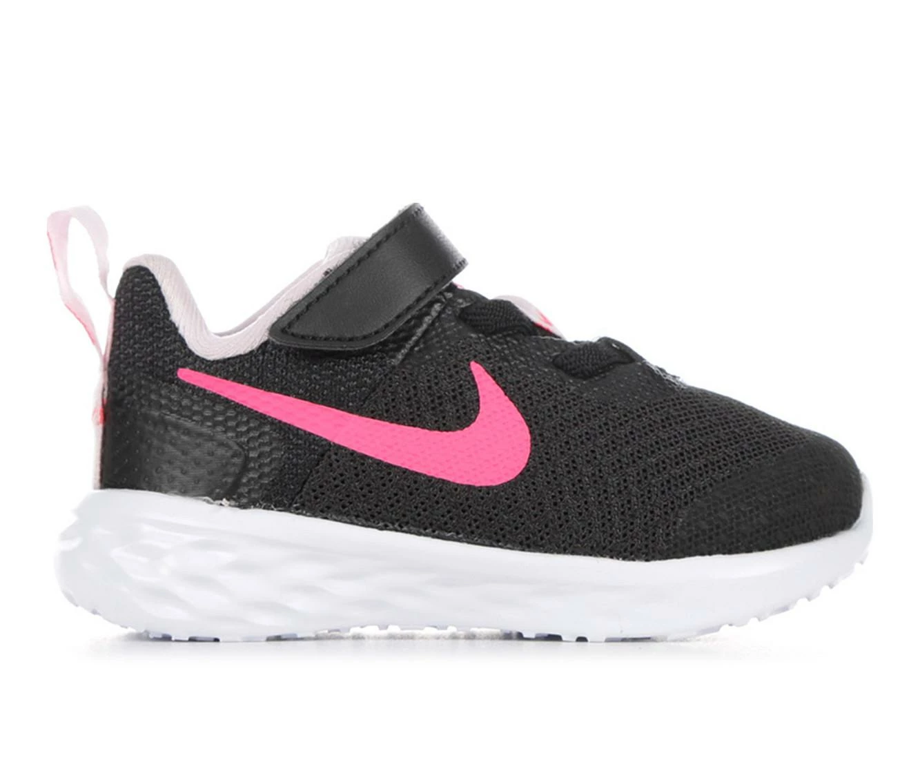 New ๐ Girls' Nike Infant & Toddler Revolution 6 Running ๐ Shoes Black/PinkFoam โญ