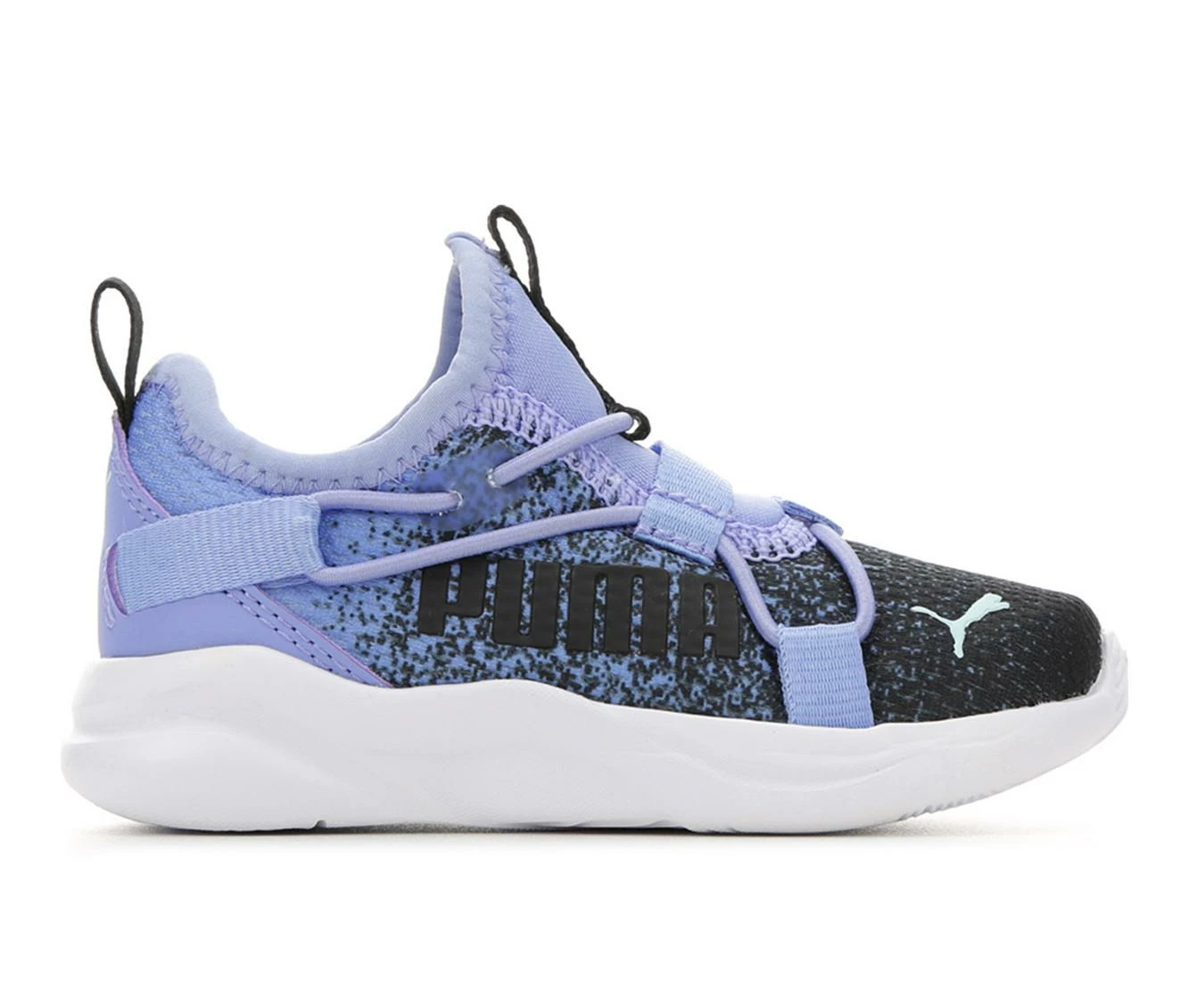Hot Sale ๐ฏ Girls' Puma Toddler Rift Sprinkle Slip-On Running ๐ Shoes Purp/Blk/White ๐ - Image 2
