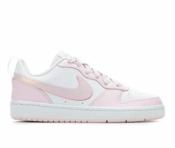 Best reviews of ✔️ Girls' Nike Big Kid Court Borough Low 2 👟 Sneakers Wht/Pink Foam ⭐