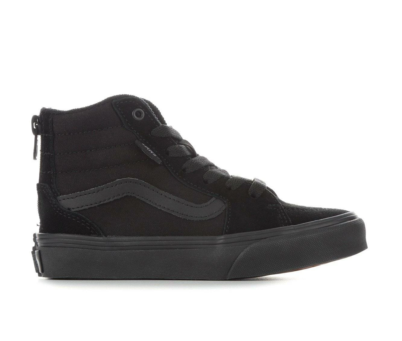 Best Sale ๐ Kids' Vans Little Kid & Big Kid Filmore High-Top Zip ๐ Sneakers Black/Black โค๏ธ - Image 2
