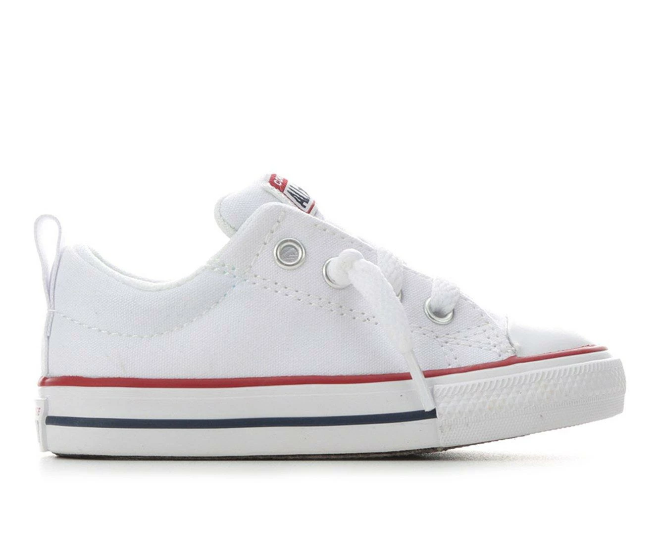 Cheap ๐ Kids' Converse Infant & Toddler Chuck Taylor All Star Street Ox ๐ Sneakers Optical White โค๏ธ - Image 2
