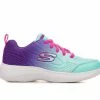 Promo 🧨 Girls' Skechers Little Kid & Big Kid Selectors Running 👟 Shoes Turq/Purple 😀
