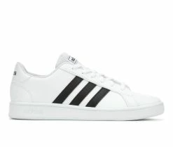 Top 10 ๐ Kids' Adidas Little Kid & Big Kid Grand Court ๐ Sneakers Wht/Blk/Wht ๐งจ