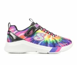 Buy ✨ Girls' Skechers Little Kid & Big Kid Dreamy Lites Sunny Groove Running 👟 Shoes Black/Multi W 🎉