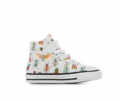 Cheap ๐ Kids' Converse Infant & Toddler Chuck Taylor All Star Bugged Out 1V ๐ Sneakers White/Black ๐งจ