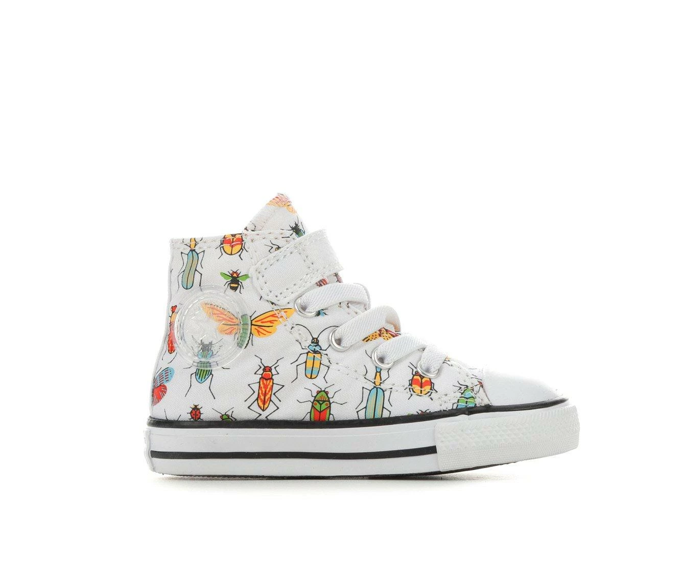 Cheap ๐ Kids' Converse Infant & Toddler Chuck Taylor All Star Bugged Out 1V ๐ Sneakers White/Black ๐งจ