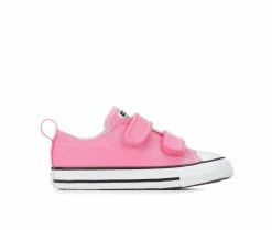 Coupon ๐งจ Girls' Converse Infant & Toddler Chuck Taylor All Star 2V ๐ Sneakers Pink/White โญ