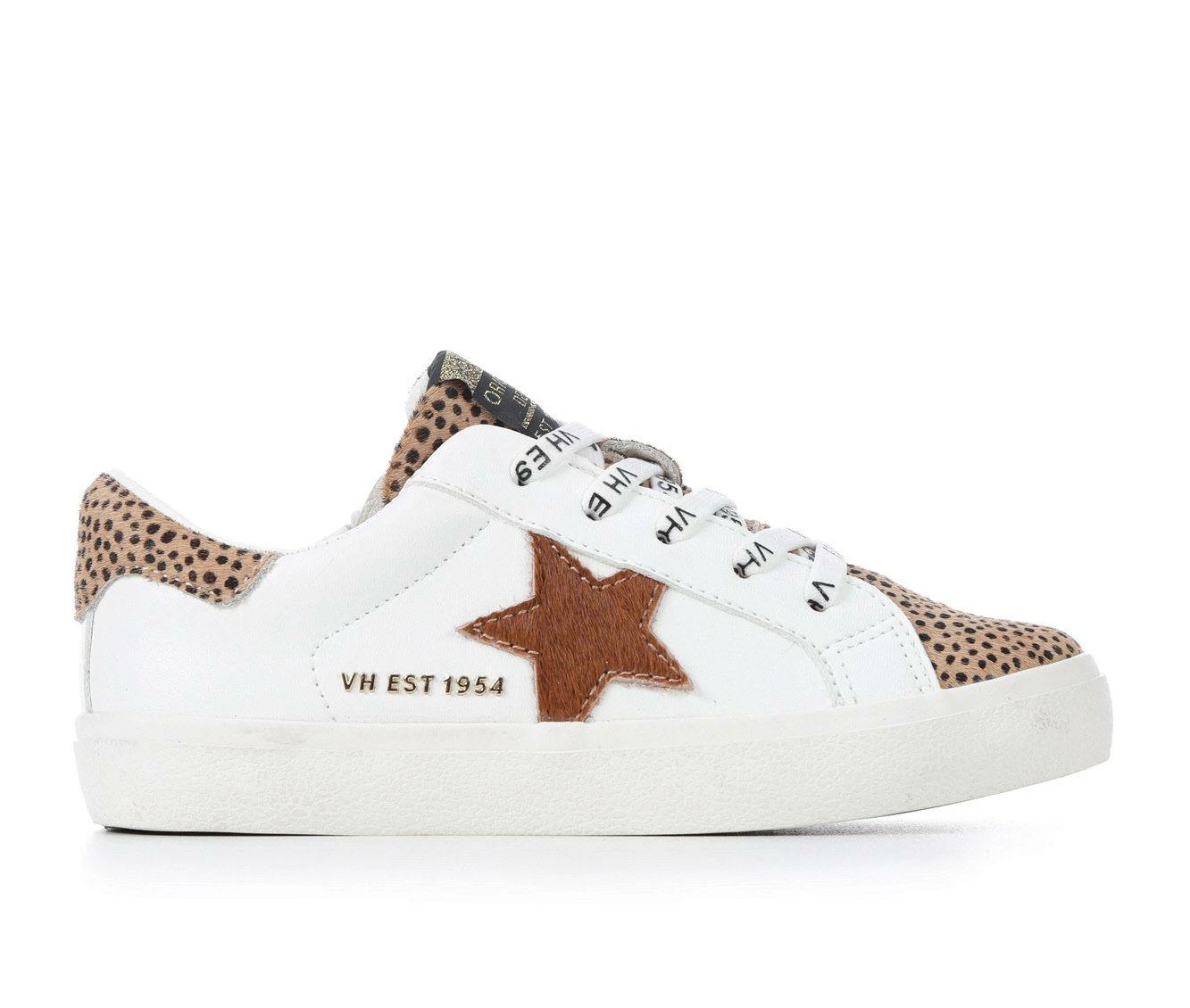 Cheap ๐ฅฐ Girls' VINTAGE HAVANA Little Kid & Big Kid Nina ๐ Sneakers White/Leopard โค๏ธ