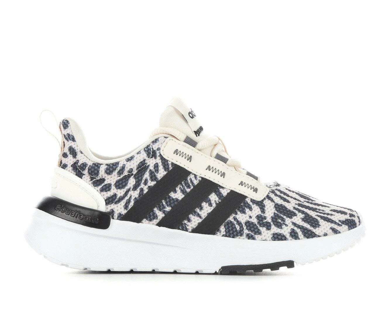 Discount ๐ฏ Girls' Adidas Little Kid & Big Kid Racer TR 21 Sustainable Running ๐ Shoes Leopard Print ๐