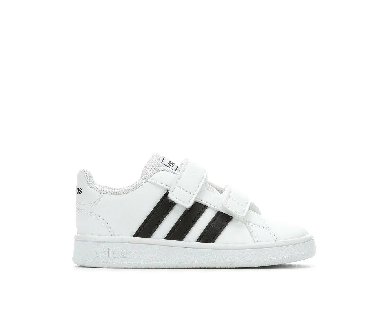 Buy ๐ฅ Kids' Adidas Infant & Toddler Grand Court ๐ Sneakers Wht/Blk/Wht ๐ฅฐ