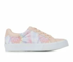 Cheap ๐ฏ Girls' Soda Little Kid & Big Kid Kara Platform ๐ Sneakers Pink Tie Dye โจ