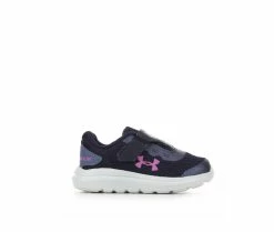 Hot Sale โจ Girls' Under Armour Infant & Toddler Surge 2 AC Running ๐ Shoes Navy/Gray/Pink ๐