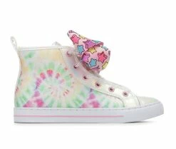 Best deal ๐ Girls' Nickelodeon Little Kid & Big Kid JoJo Star Bow High-Top ๐ Sneakers Tie Dye ๐งจ