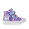 Flash Sale ⌛ Girls' Skechers Toddler Twinkle Sparks Unicorn Light-Up High-Top 👟 Sneakers Purple Multi 👏
