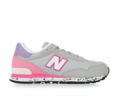 Coupon 👍 Girls' New Balance Little Kid 515 PC515DK Running 👟 Shoes Rain Cloud/Pink 😍