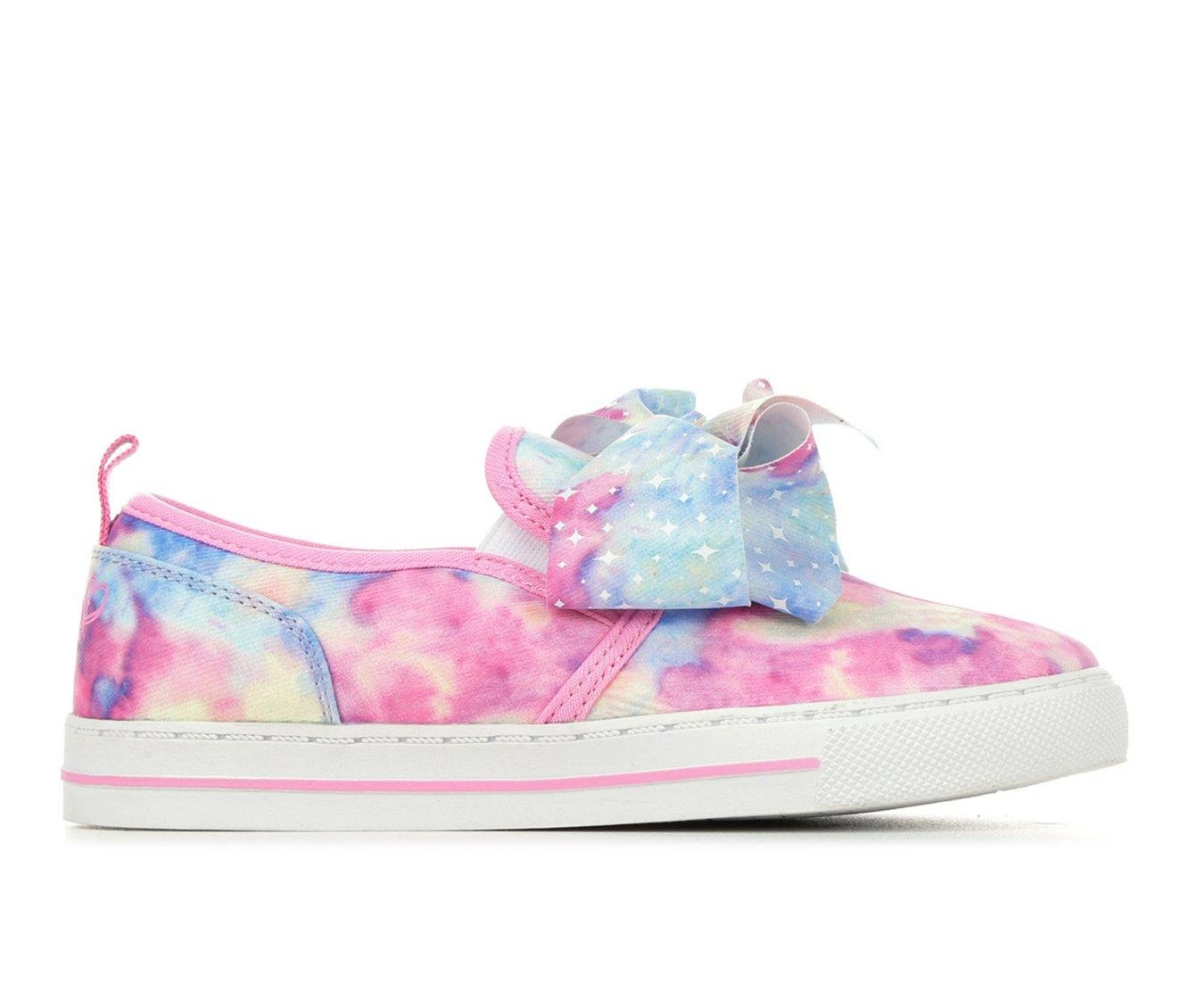 Hot Sale π₯ Girls' Nickelodeon Little Kid & Big Kid JoJo Tie Dye Slip-On π Sneakers Tie Dye π― - Image 2