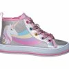 Brand new 🔥 Girls' Kensie Girl Little Kid & Big Kid Canvas High-Top 👟 Sneakers Silver/Pink 🌟