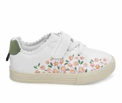 Hot Sale 🎁 Girls' OshKosh B'gosh Infant & Toddler & Little Kid Sweetie 👟 Sneakers White/Multi 💯