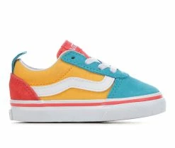 Promo ๐ฏ Girls' Vans Infant & Toddler Ward Slip-On Skate ๐ Shoes Color Block/mul ๐